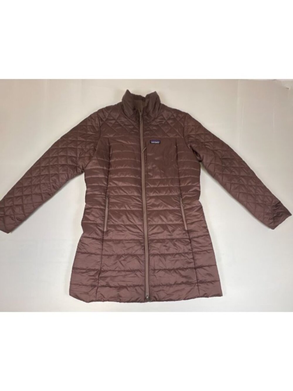 Patagonia 27696 Womens Radalie Parka Brown Quilted Puffer Jacket Size L